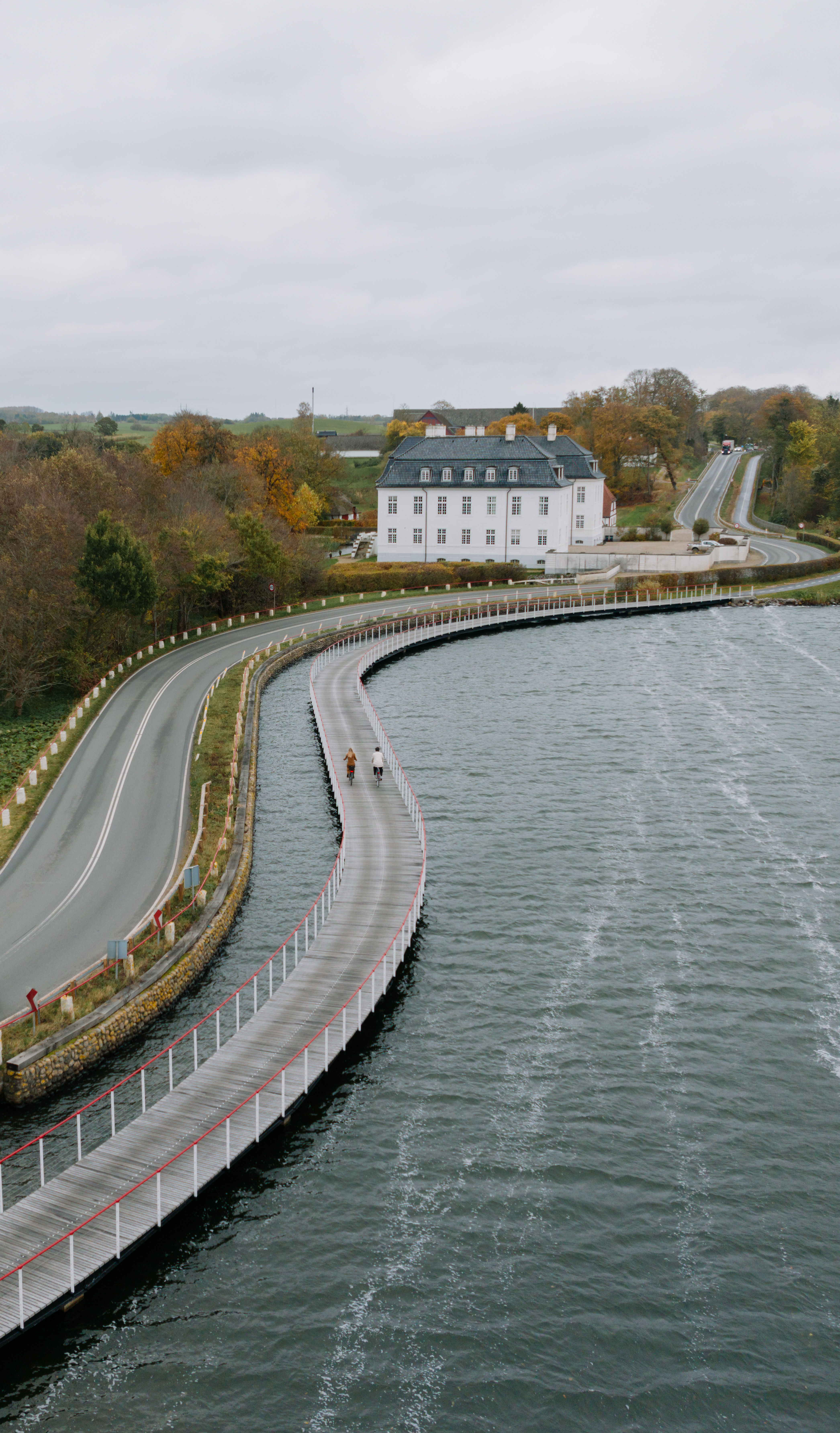 Danmarks smukkeste cykelsti ved Hvidkilde Gods, Svendborg