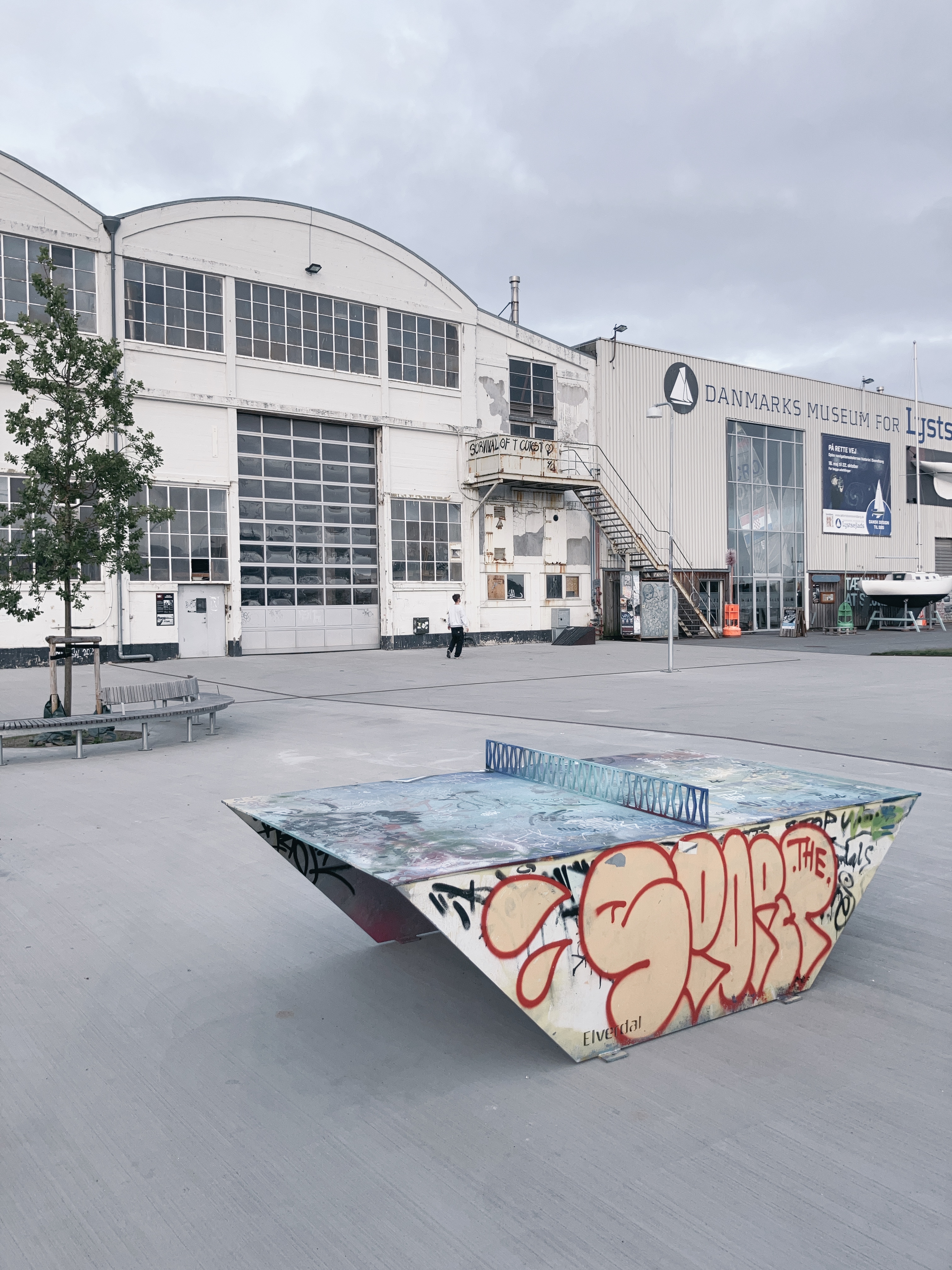 Rundbuehallen på Frederiksø, Svendborg
