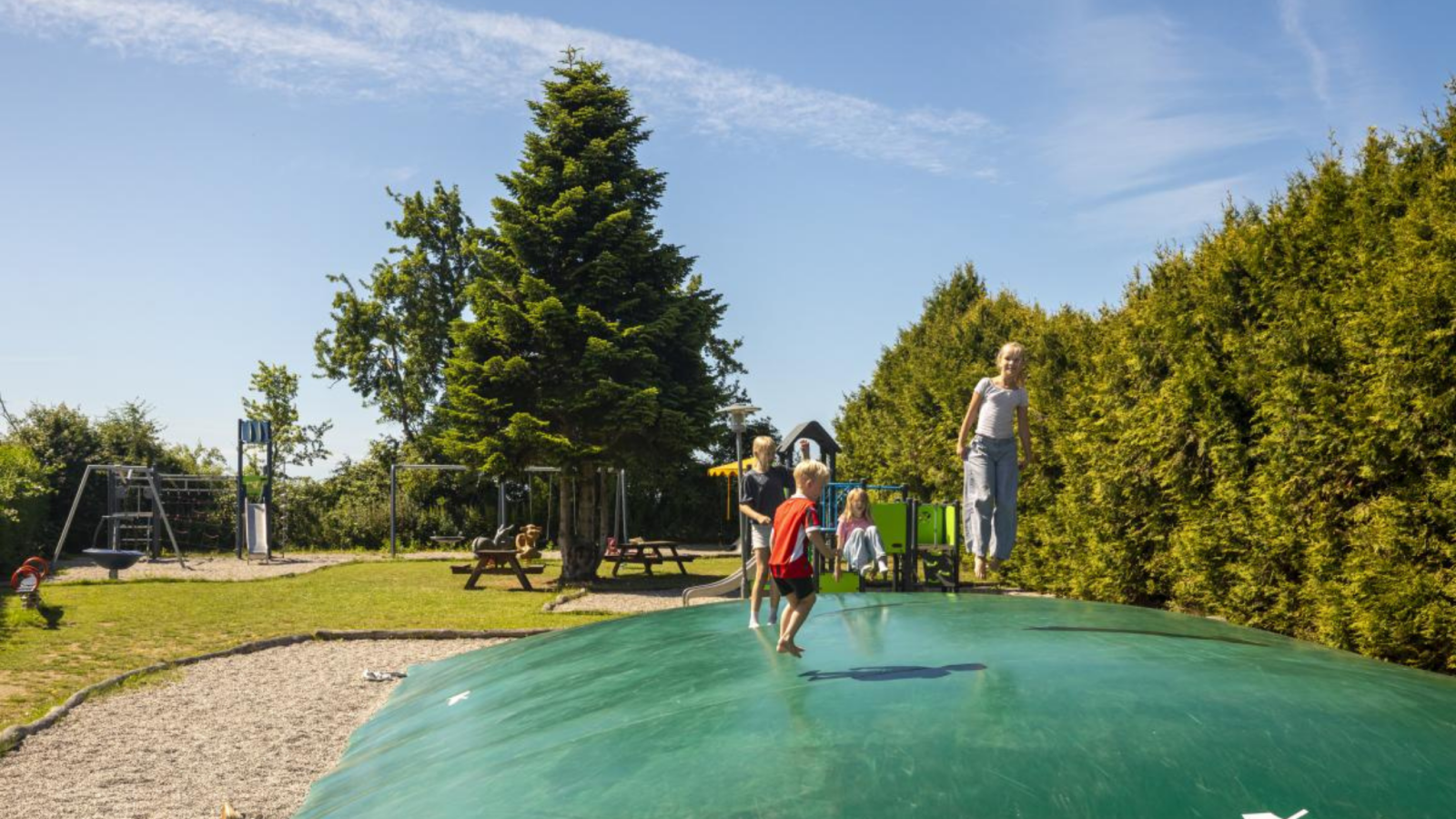 DCU-Camping Åbyskov Strand - legeplads, ved Svendborg