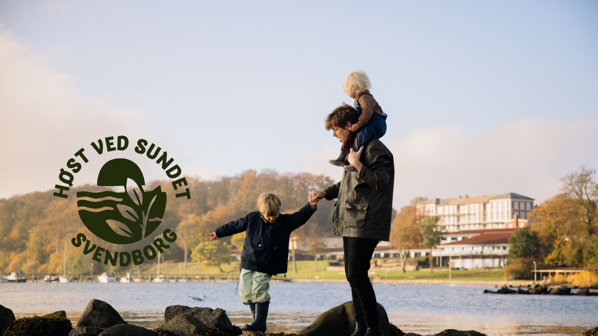 strand, efterår, christiansminde, børnefamilie
