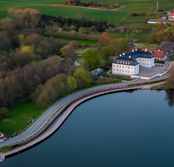 Cykelsti ved Hvidkilde Gods