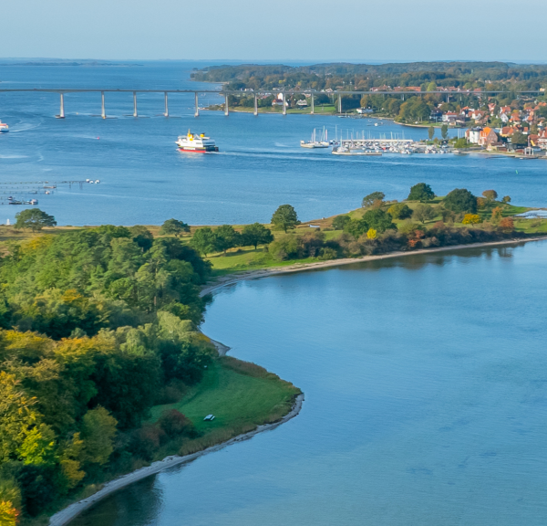 Drone over Svendborg og Det Sydfynske Øhav