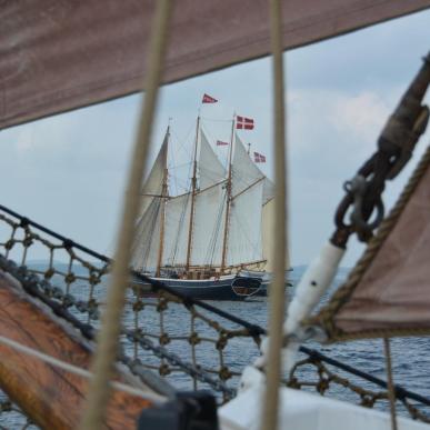 Wooden ship