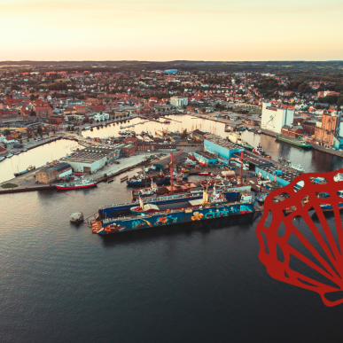 Frederiksø Svendborg, drone