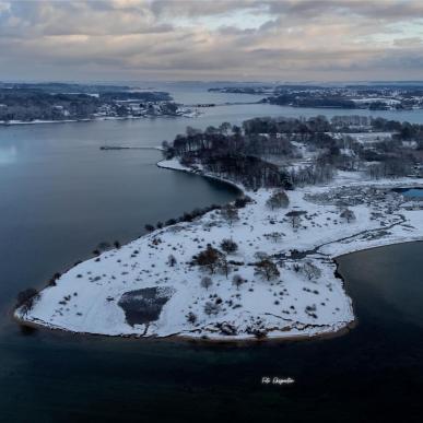 vinter landskab, svendborg skansen