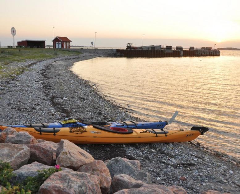 kayak on a beach